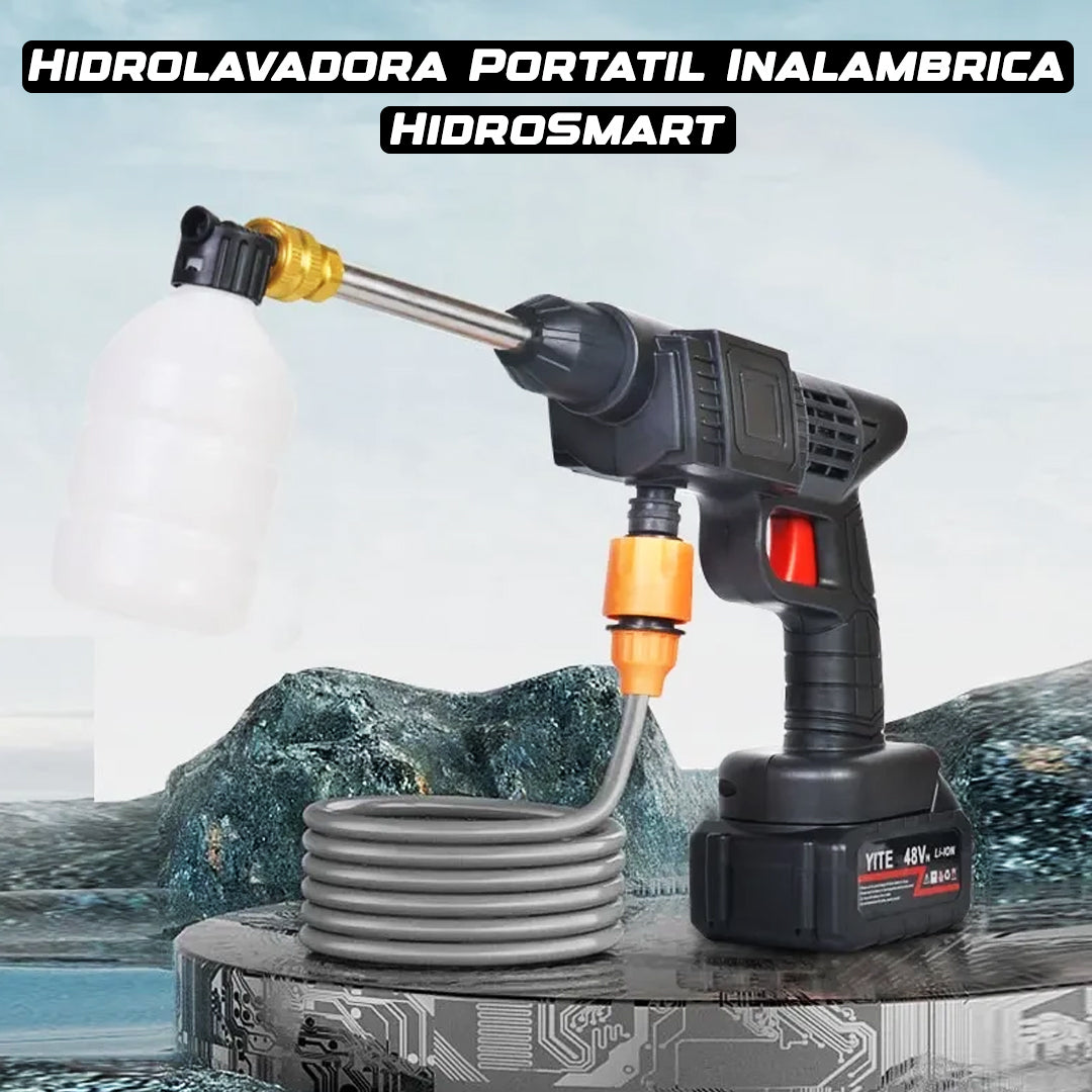 Hidrolavadora Portátil Inalámbrica - HidroSmart™