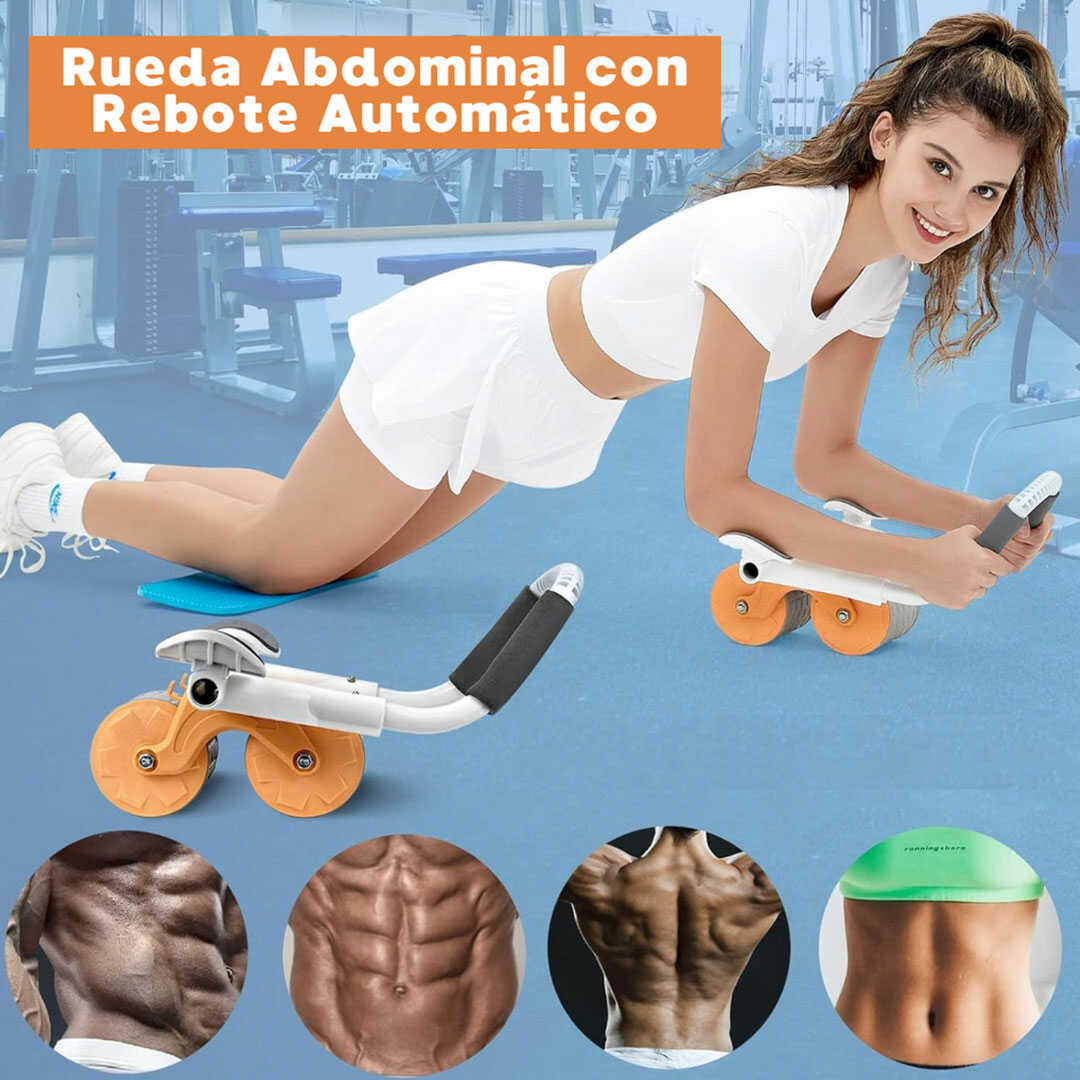 Rueda Abdominal con Rebote Automático de Ejercicios AbsRoller Pro™