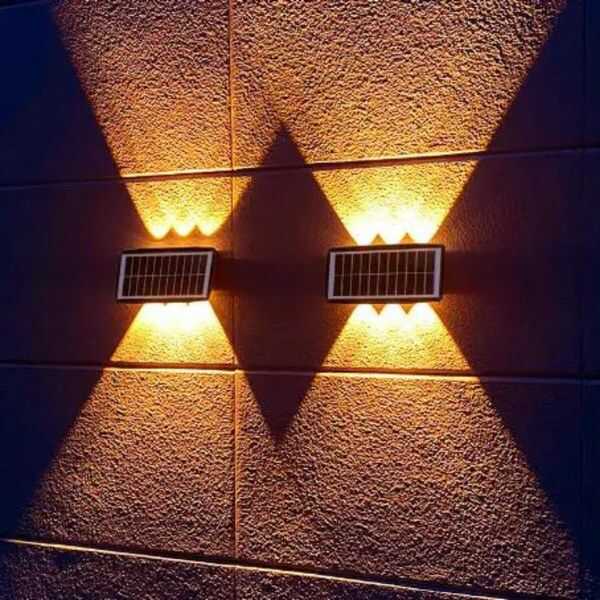 Lámpara de Doble Iluminación con Panel Solar Ultra