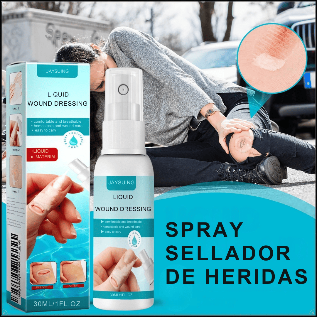 JAYSUING® - Gel Spray Sellador de Heridas 30ml
