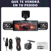 Cámara de Seguridad para Auto 3 en 1 Grabación Frontal, Interior y Trasera en HD