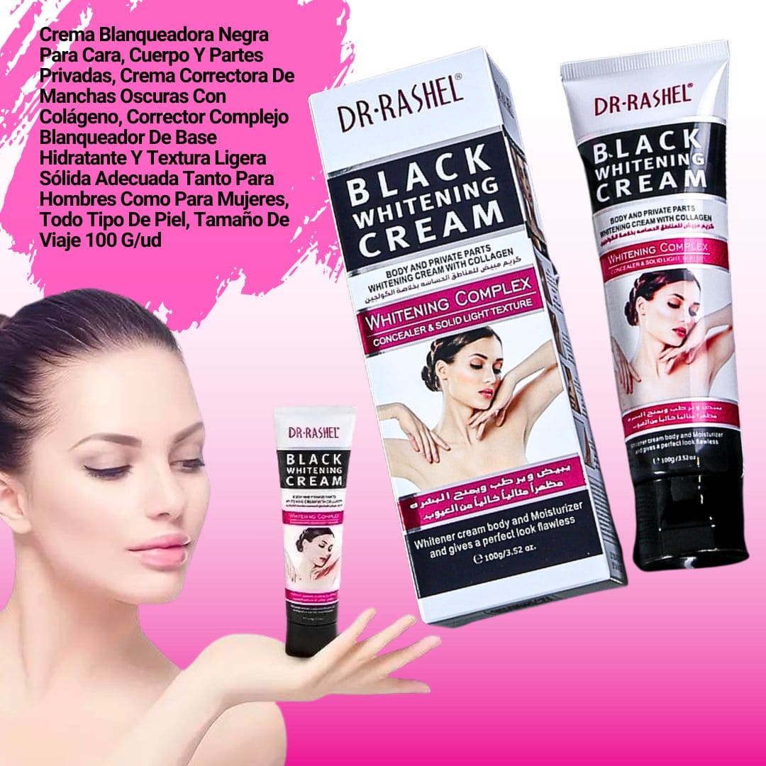 Crema Aclaradora Black Whitening Dr. Rashel™