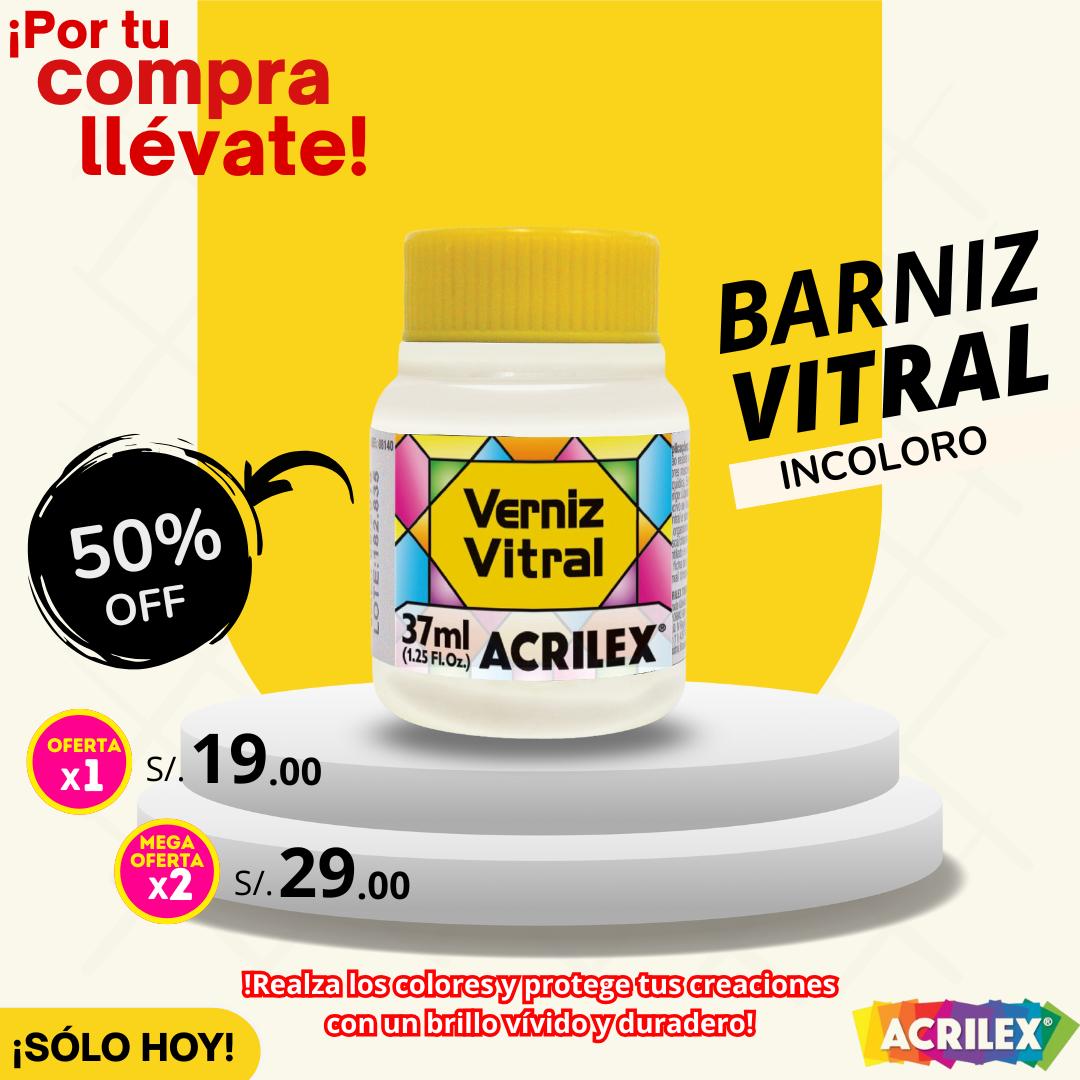 Barniz Vitral Transparente 37 ml