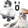 Pet Lover Massager Berlín® - Masajeador Portátil y Recargable de 4 Cabezales