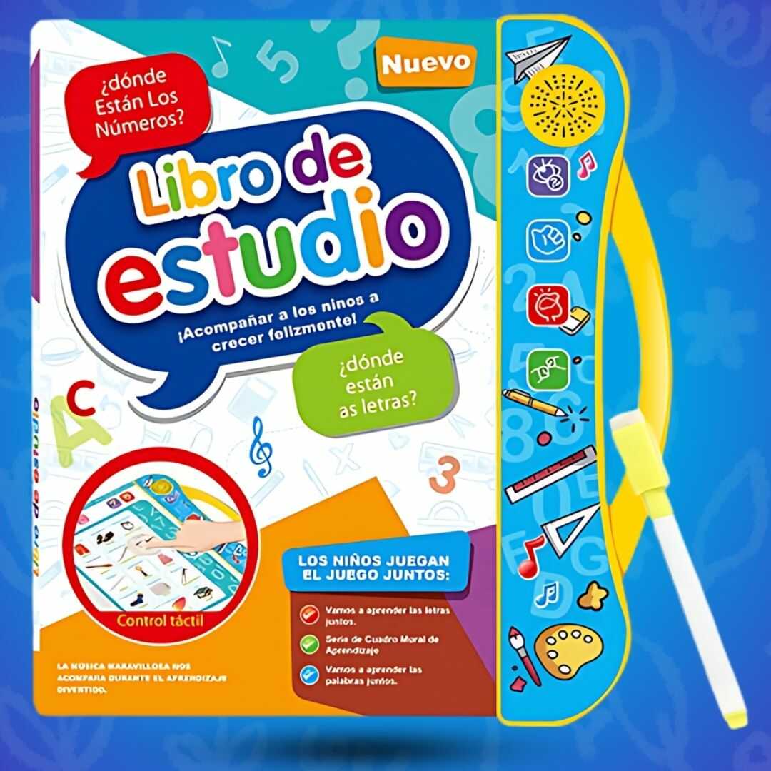 Libro de Estudio en Inglés y Español con Sonidos Interactivos