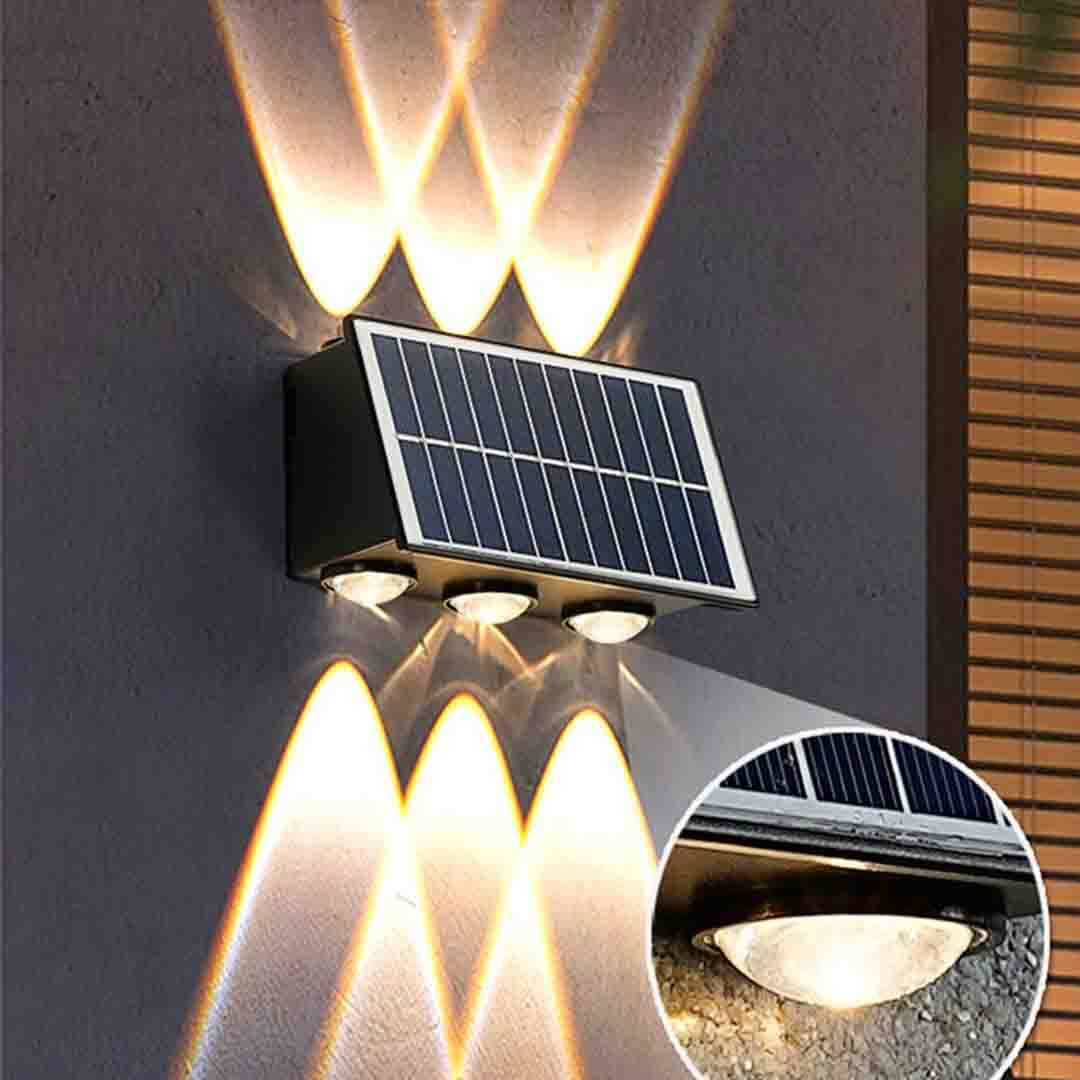 Lámpara de Doble Iluminación con Panel Solar Ultra