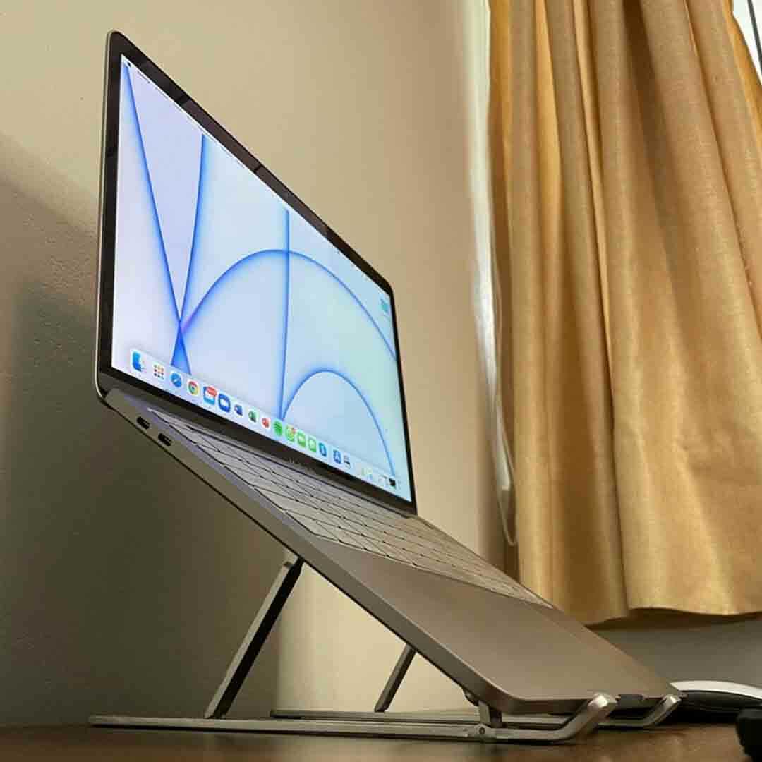 Soporte de Aluminio Reforzado para Laptop - Elegant