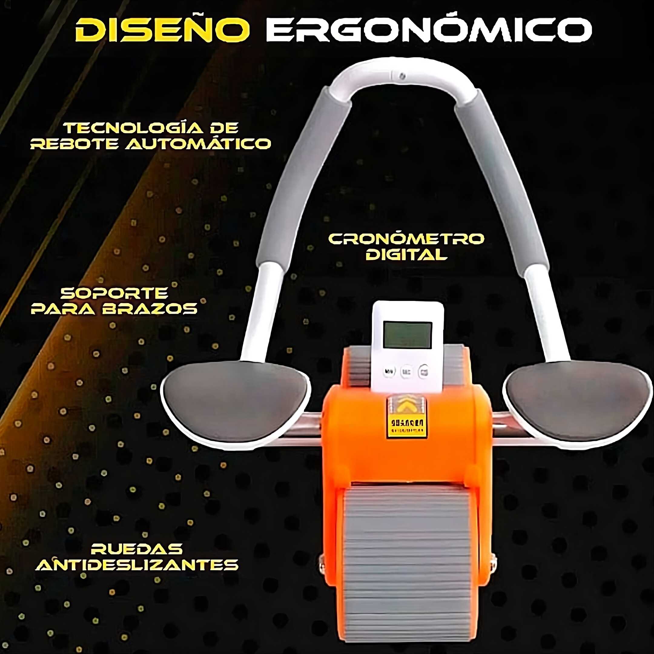 Rueda Abdominal con Rebote Automático de Ejercicios AbsRoller Pro™